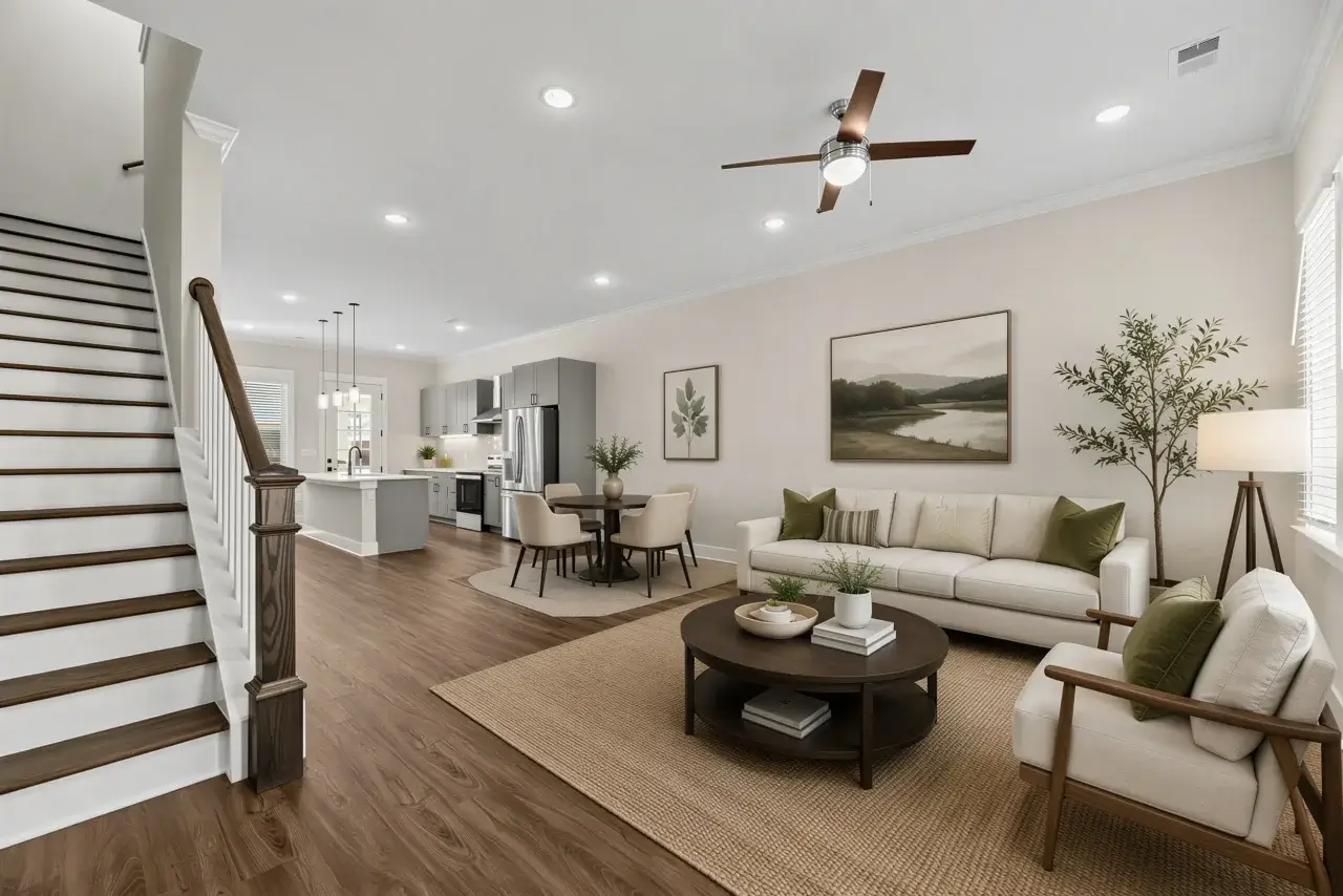 crest-at-green-lea-furnished-living-area-kitchen-dining